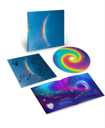 COLDPLAY - MOON MUSIC - VINYL NEW ALBUM With Album size signed Art Card